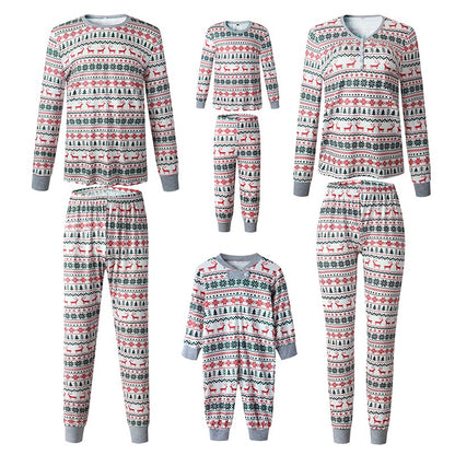 2025 natal família combinando pijamas ano novo natal pai mãe crianças roupas