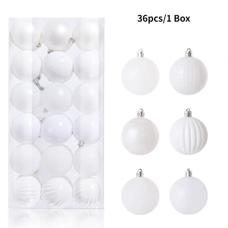 Bolas de Natal 36 pçs 3cm