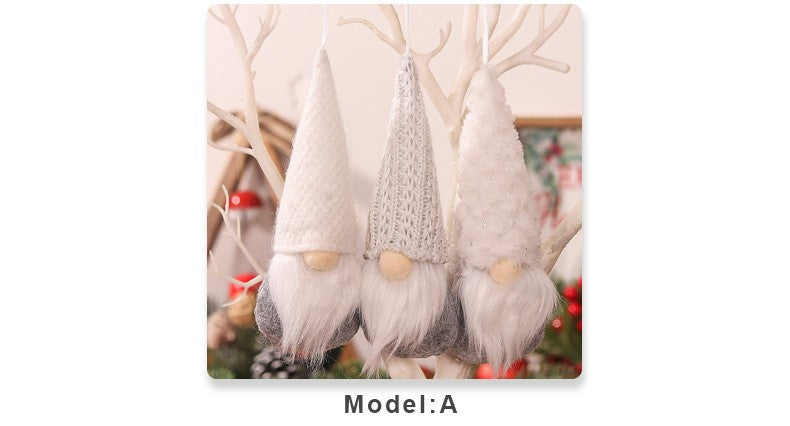 Faceless Gnome malha chapéu boneca