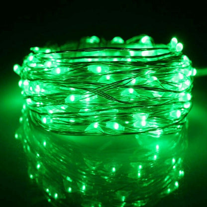 Fio de cobre LED  Alimentado por pilhas