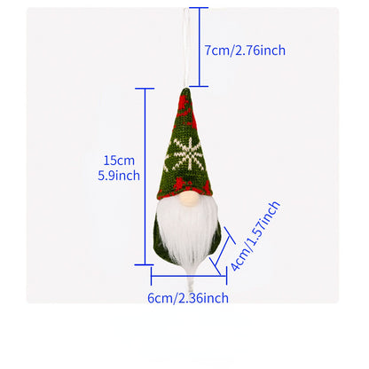 Faceless Gnome malha chapéu boneca