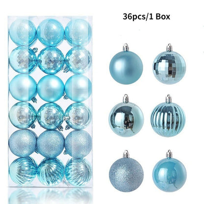 Bolas de Natal 36 pçs 3cm