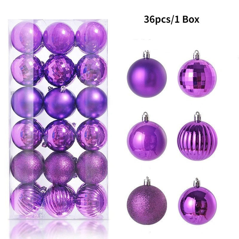 Bolas de Natal 36 pçs 3cm
